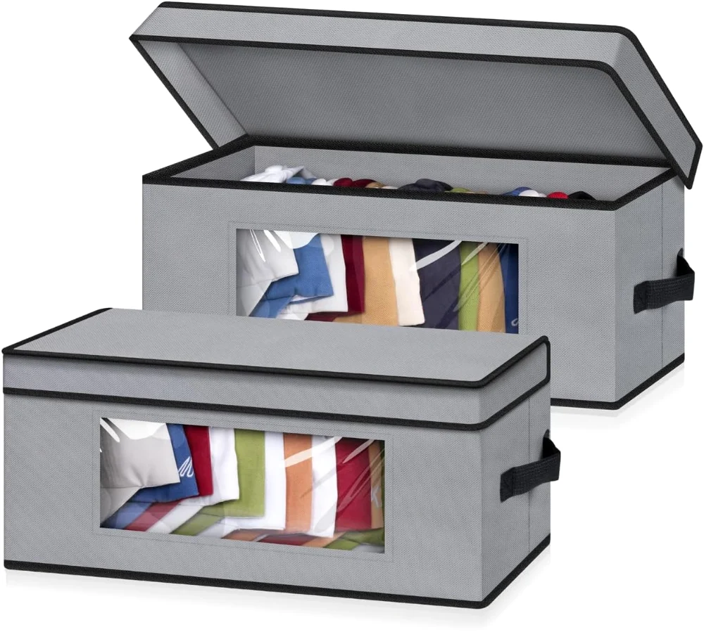 Sleeping Lamb Stackable Baseball Cap Boxes, Grey